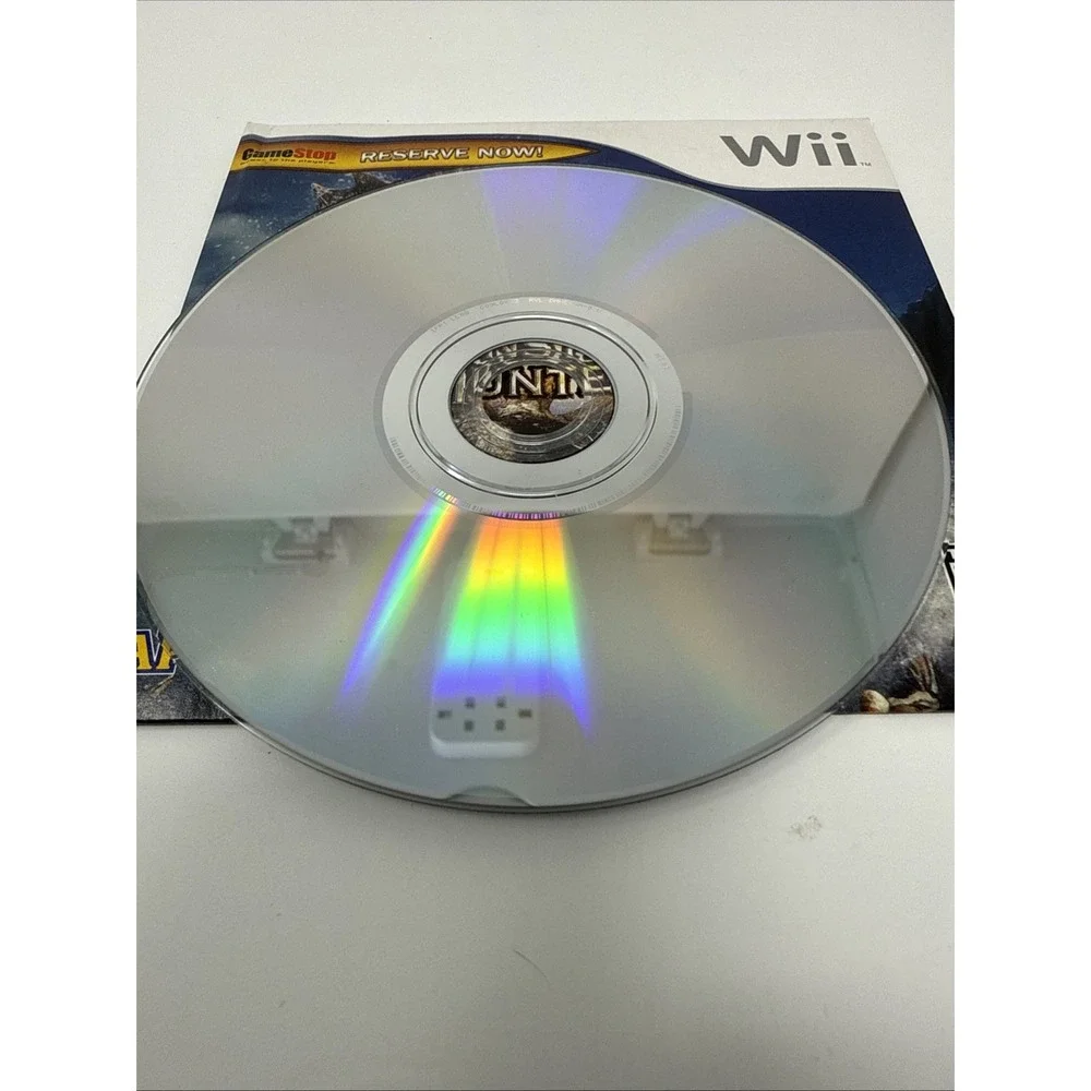 Link's Crossbow Training (Nintendo Wii) w/ Manual & Monster Hunter 3 Demo Disc